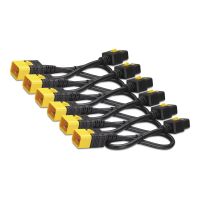 APC Schneider Electric Color Coded Locking Power Cords - Stromkabel - IEC 60320 C20 zu IEC 60320 C19 - Blau (Packung mit 6)