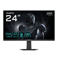 Gigabyte GS24F14A 24” FHD Gaming-Monitor - 1920 x 1080, 175Hz, 1ms, 400 cd/m², FreeSync, HDR Ready, HDMI 2.0, DisplayPort 1.4, 60,5 cm (23.8"), 1920 x 1080 Pixel, Full HD, LED, Schwarz