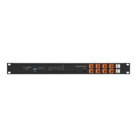 Rackmount.IT RM-SW-T9 - Montagesatz für Netzwerkgeräte - Rack montierbar - RAL 9005 - 1U - 48.3 cm (19")