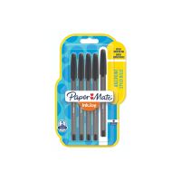 Paper Mate InkJoy 100 ST - Kugelschreiber - Schwarz - 1 mm - Mittel (Packung mit 5)