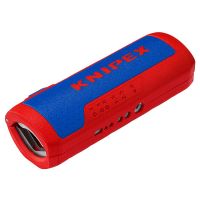 KNIPEX TwistCut, Rohrschneider, Blau, Rot, 1,3 cm, 100 mm, 47 g