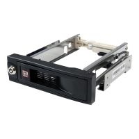 StarTech.com SATA Wechselrahmen 5,25 Zoll trägerlos - Mobiles Festplatten Speicher Rack für 8,9cm (3,5)