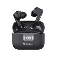 SANDBERG 126-52, True Wireless Stereo (TWS), Musik/Alltag, 20 - 20000 Hz, 40 g, Kopfhörer, Schwarz