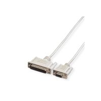 ROLINE Kabel seriell - DB-9 (W) zu DB-25 (M)