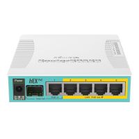 MikroTik RouterBOARD hEX RB960PGS - Router - 4-Port-Switch