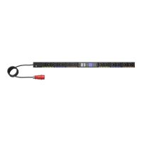 Eaton G4 - Stromverteilungseinheit (Rack - einbaufähig) - 16 A, gemessener Eingang - Wechselstrom 240/415 V - 11 kW - 3 Phasen - Ethernet 10/100/1000, serial - Eingabe, Eingang IEC 60309 16A - Ausgangsanschlüsse: 24 (12 x IEC 60320 C13, 12 x IEC 60320 C39
