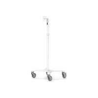 Compulocks Medical Rolling Cart Extended - VESA Compatible - Wagen - für LCD-Display - medizinisch - weiß - Bildschirmgröße: bis zu 38,1 cm (bis zu 15 Zoll)