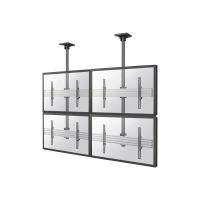Neomounts NMPRO-C22 - Klammer - fest - für 2x2-Videowand - Schwarz - Bildschirmgröße: 81.3-139.7 cm (32"-55")