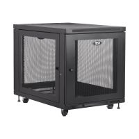 Eaton Tripp Lite Series 12U Rack Enclosure Server Cabinet Doors & Sides 300lb Capacity - Schrank Netzwerkschrank - Schwarz - 12U - 48.3 cm (19")