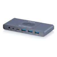 DIGITUS USB-C 3.0 HDMI KVM-Switch, 2-Port, 4K60Hz, Core Line