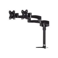 StarTech.com Dual Monitorhalterung mit verstellbaren Armen - Monitor Tischhalterung (12 bis 24)