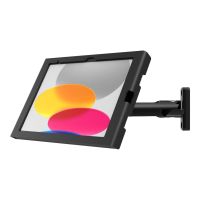 Compulocks iPad 10th-11th (A16) Gen Swell Enclosure Swing Wall Mount Black - Gehäuse - für Tablett - Schwarz - Bildschirmgröße: 27.7 cm (10.9")