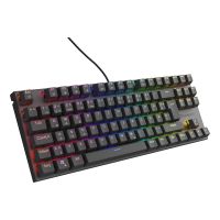 natec GENESIS Thor 303 TKL, Kabelgebunden, USB, Mechanischer Switch, QWERTZ, RGB-LED, Schwarz