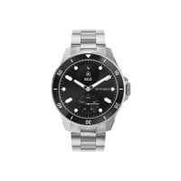 WITHINGS ScanWatch Nova - 42 mm - Edelstahl - Hybrid Smart Watch mit Oyster Metal Armband - Metall - Anzeige 1.6 cm (0.63")