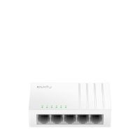 CUDY Switch/Splitter with USB C GS105U - Switch - 1 - Switch - 1 Gbps