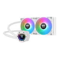 Thermaltake TH240 ARGB Sync V2 - Snow Edition - Prozessor-Flüssigkeitskühlsystem - Kühlergröße: 240 mm - (für: LGA1700, LGA1200, LGA1156, LGA1155, LGA1151, LGA1150, AM5, AM4, AM3+, AM3, AM2+, AM2, LGA2066, LGA2011)