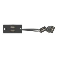 Kramer Electronics Kramer WU-2AA - Wandtellereinsatz - USB X 2