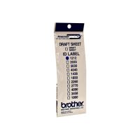 Brother ID1212 - 12 x 12 mm 12 Etikett(en) Stempeletiketten