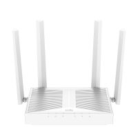 CUDY WR3000E, Wi-Fi 6 (802.11ax), Dual-Band (2,4 GHz/5 GHz), Ethernet/LAN, Weiß, Tabletop-Router