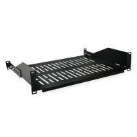 VALUE 26.99.0406, Regalboden, Schwarz, 25 kg, 2U, 48,3 cm (19"), 485 mm