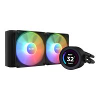 NZXT Kraken Elite 240 RGB - Prozessor-Flüssigkeitskühlsystem - mit LCD-Display - (für: LGA115x Socket, LGA1200, LGA1700, AM4, AM5, sTRX4, TR4)