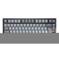 Cherry KW 300W MX, Verkabelt & Kabellos, USB + Bluetooth, Mechanischer Switch, QWERTY, LED, Schwarz, Kupfer, Grau