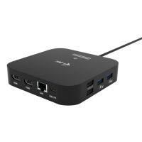 i-tec USB-C Dual HDMI Docking Station with Power Delivery 100 W, Kabelgebunden, USB 3.2 Gen 2 (3.1 Gen 2) Type-C, 100 W, 10,100,1000 Mbit/s, Schwarz, 10 Gbit/s