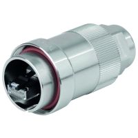 Telegärtner Karl Gärtner Telegärtner J60026A0000, TOC plug, Stahl, Weiblich, Gerade, Messing, Cat6a