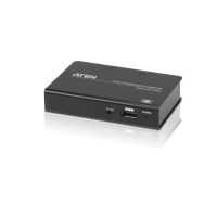 ATEN VS194, DisplayPort, 4x DisplayPort, 4096 x 2160 Pixel, Schwarz, Metall, 3840 x 2160,4096 x 2160