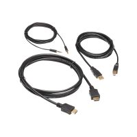 Eaton Tripp Lite Series HDMI KVM Cable Kit - 4K HDMI, USB 2.0, 3.5 mm Audio (M/M)
