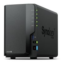 Synology DS225+ 2 Bay NAS, NAS, Desktop, Intel® Celeron®, J4125, 2 GB, DDR4