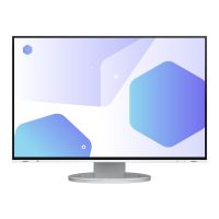 EIZO FlexScan EV2485-WT - LED-Monitor - 61.1 cm (24.1")