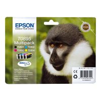 Epson T0895 Multipack - 4er-Pack - Schwarz, Gelb, Cyan, Magenta