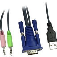 Inter-Tech Argus KVM-AS-21UA - KVM-/Audio-Switch - 2 x KVM/Audio