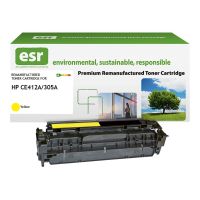 Armor ESR - Gelb - kompatibel - Karton - wiederaufbereitet - Tonerpatrone (Alternative zu: HP CE412A)