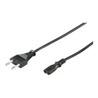 Wentronic goobay - Stromkabel - Eurostecker (M) zu IEC 60320 C7