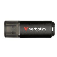 Verbatim V200 Metal USB Drive 64GB, 64 GB, USB Typ-A, 3.2 Gen 1 (3.1 Gen 1), 200 MB/s, Kappe, Schwarz