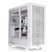Thermaltake AX500, Full Tower, PC, Weiß, ATX, EATX, micro ATX, Mini-ITX, SSI CEB, SSI EEB, SPCC, Stahl, Gehärtetes Glas, 18,5 cm