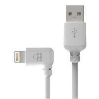 Incipio Menatwork LNC10117, 0,3 m, Lightning, USB A, Männlich, Männlich, Weiß