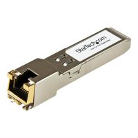 StarTech.com PLUS-T-ST Transceiver Modul (SFP+ Module, 100/1000/10000Base-TX Palo Alto Networks kompatibel, Kupfer, RJ-45 Kupfer mit DDM)