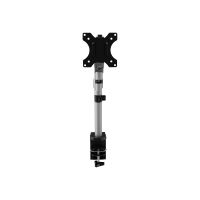 V7 DM1TA-1E Touch Adjust Monitor Mount - Verstellbarer Arm - für LCD-Display - Kunststoff, Aluminium, Stahl - Silber - Bildschirmgröße: 43.2-81.3 cm (17"-32")