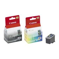 Canon PG-40 / CL-41 Multi Pack - 2er-Pack - Schwarz, Farbe (Cyan, Magenta, Gelb)