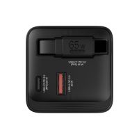Verbatim Netzteil - GaN - 65 Watt - 3.25 A - PD 3.0, QC 3.0 (2 x USB-C, USB)