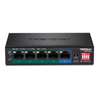 TRENDnet TPE-TG51g - Switch - unmanaged - 4 x 10/100/1000 (PoE+)