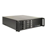 Inter-Tech IPC 3U-3508 - Rack-Montage - ATX - SATA/SAS - Hot-Swap - keine Spannungsversorgung (ATX)