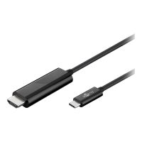 Wentronic goobay - HDMI-Kabel - HDMI (M) bis USB-C (S)