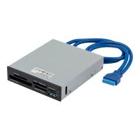 StarTech.com USB 3.0 interner Kartenleser mit UHS-II Unterstützung - SecureDigital/Micro SD/MemoryStick/CF Kartenlesegerät - Kartenleser - 8,9 cm (3,5 Zoll)