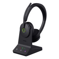 Yealink WH69 UC Headset, Verkabelt & Kabellos, 20 - 20000 Hz, Anrufe/Musik, 155 g, Kopfhörer, Schwarz