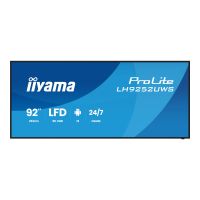 Iiyama ProLite LH9252UWS-B1AG - 234 cm (92") Diagonalklasse LCD-Flachbildschirmanzeige - Digital Signage - mit Integrierter SoC-Mediaplayer - Android - 5K UHD (2160p)