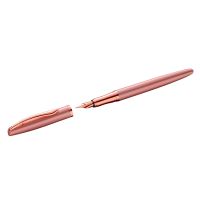Pelikan Jazz Noble Elegance P36, Pink, Rose, Kartuschenfüllsystem, Blau, Metall, Edelstahl, Medium